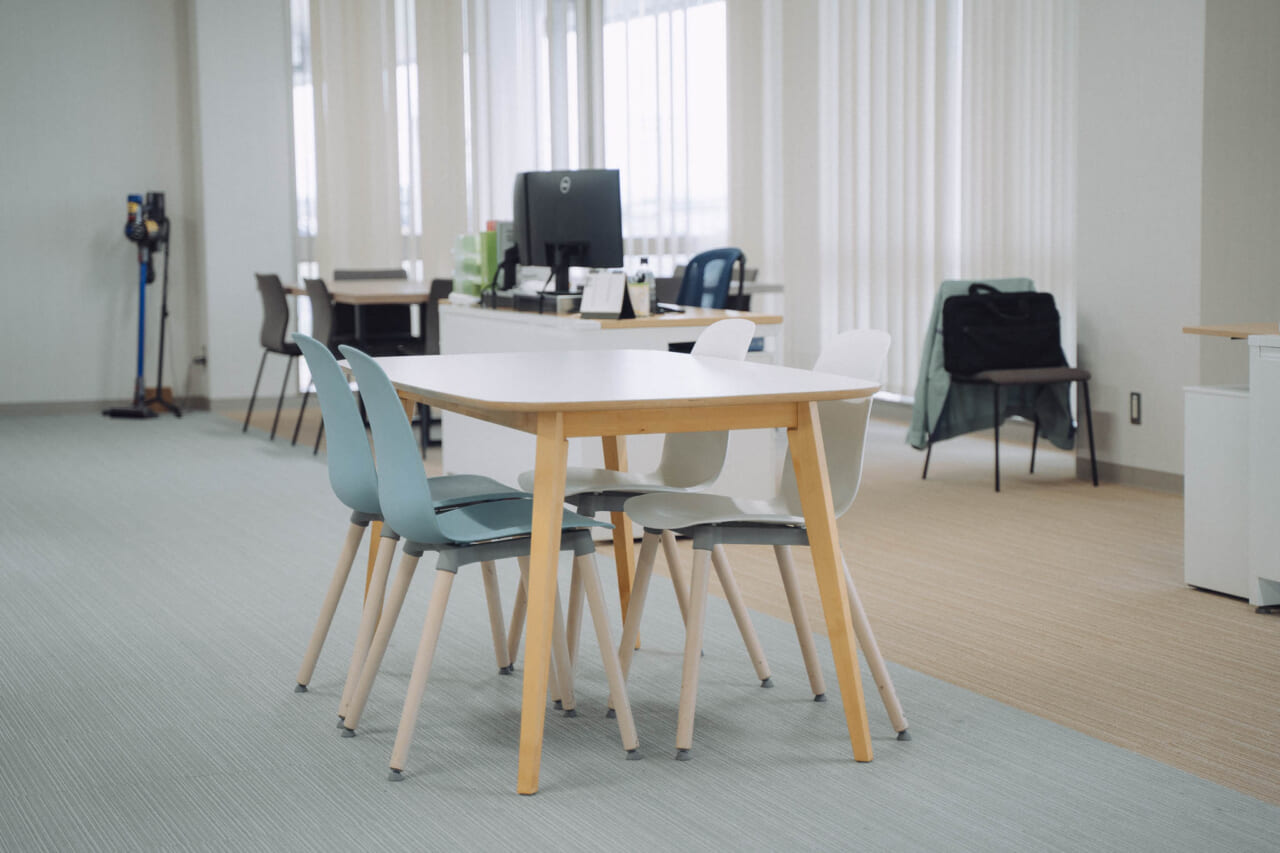 オフィスデザイン上、重要なポイント　IKEAの家具を採用